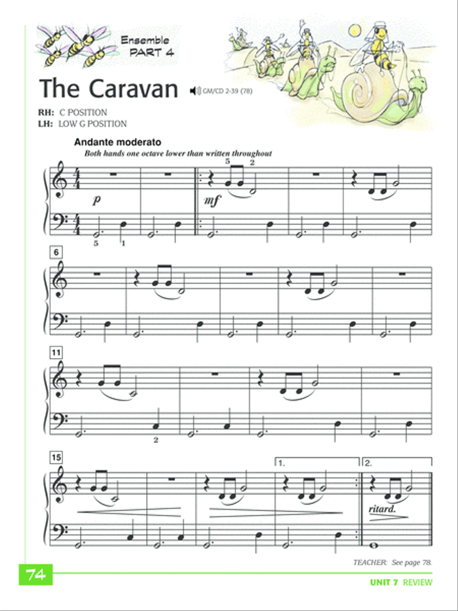 Alfred's Basic Group Piano Course, Book 4 Piano Method scores gallery preview page 15