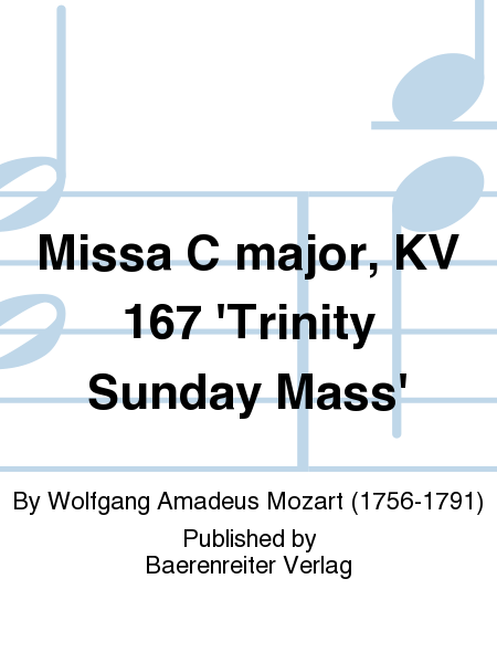 Missa C major, KV 167 