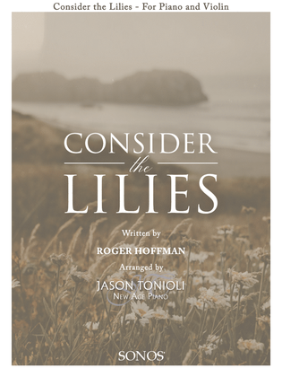 Book cover for Consider the Lilies - Violin Solo
