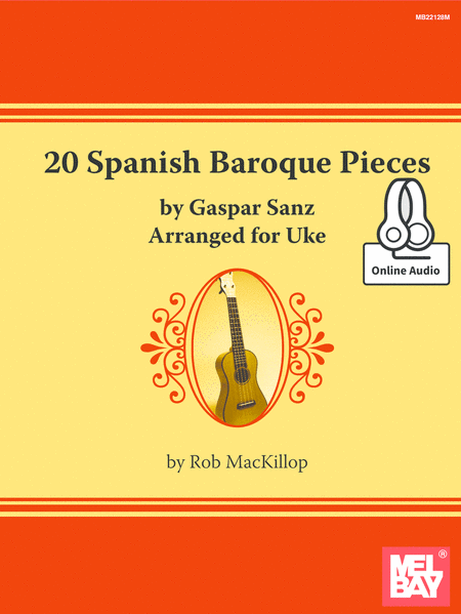 20 Spanish Baroque Pieces by Gaspar Sanz Arranged for Uke image number null
