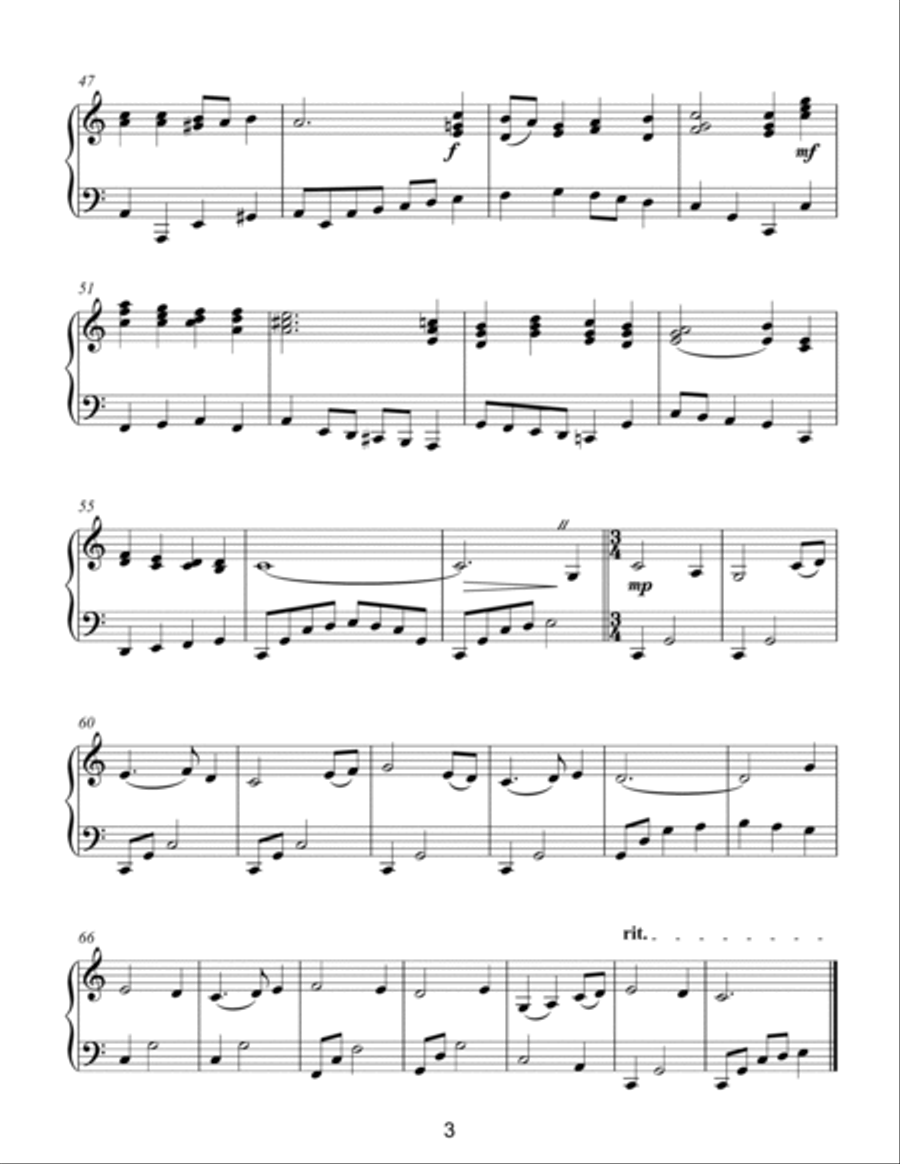 Sounds Of Worship (intermediate piano solos) Piano Solo scores gallery preview page 5