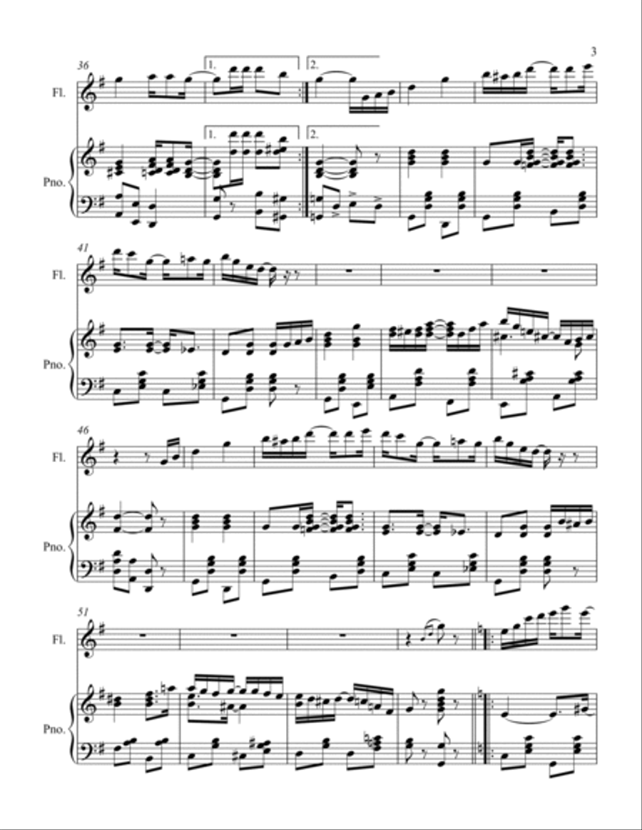 Weeping Willow Weeping Willow Flute Solo scores gallery preview page 3