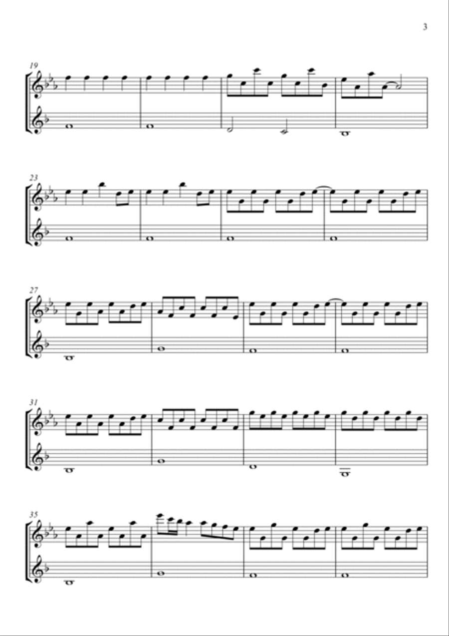 The Climb Woodwind Duet scores gallery preview page 3