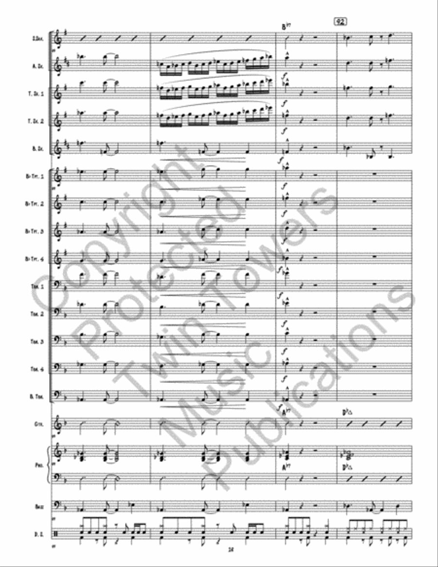 Sunset Key Sunset Key Jazz Ensemble scores gallery preview page 19