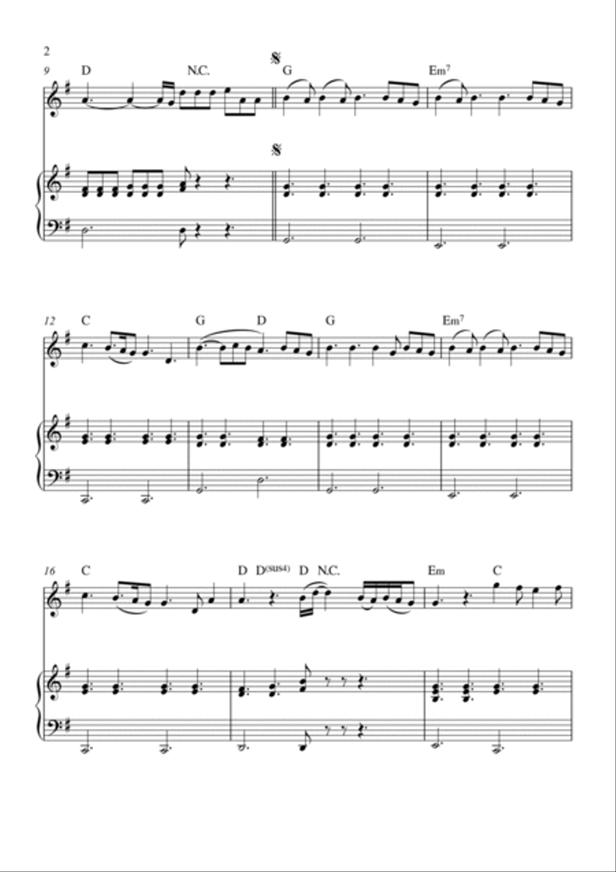Perfect Violin Solo scores gallery preview page 2