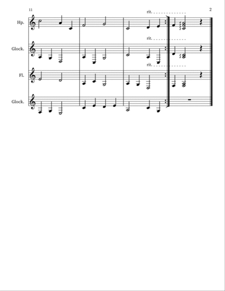 Confection 178 Flute scores gallery preview page 2