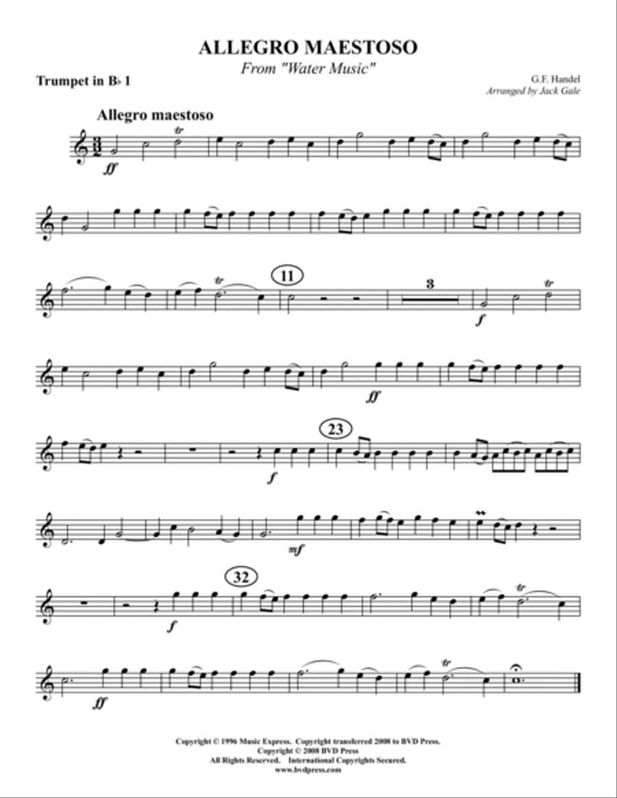Ceremonial Music for Brass Quintet Brass Quintet scores gallery preview page 4