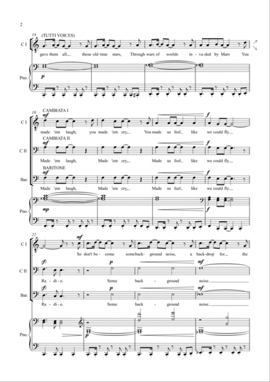 Radio Ga Ga Radio Ga Ga TB scores gallery preview page 3
