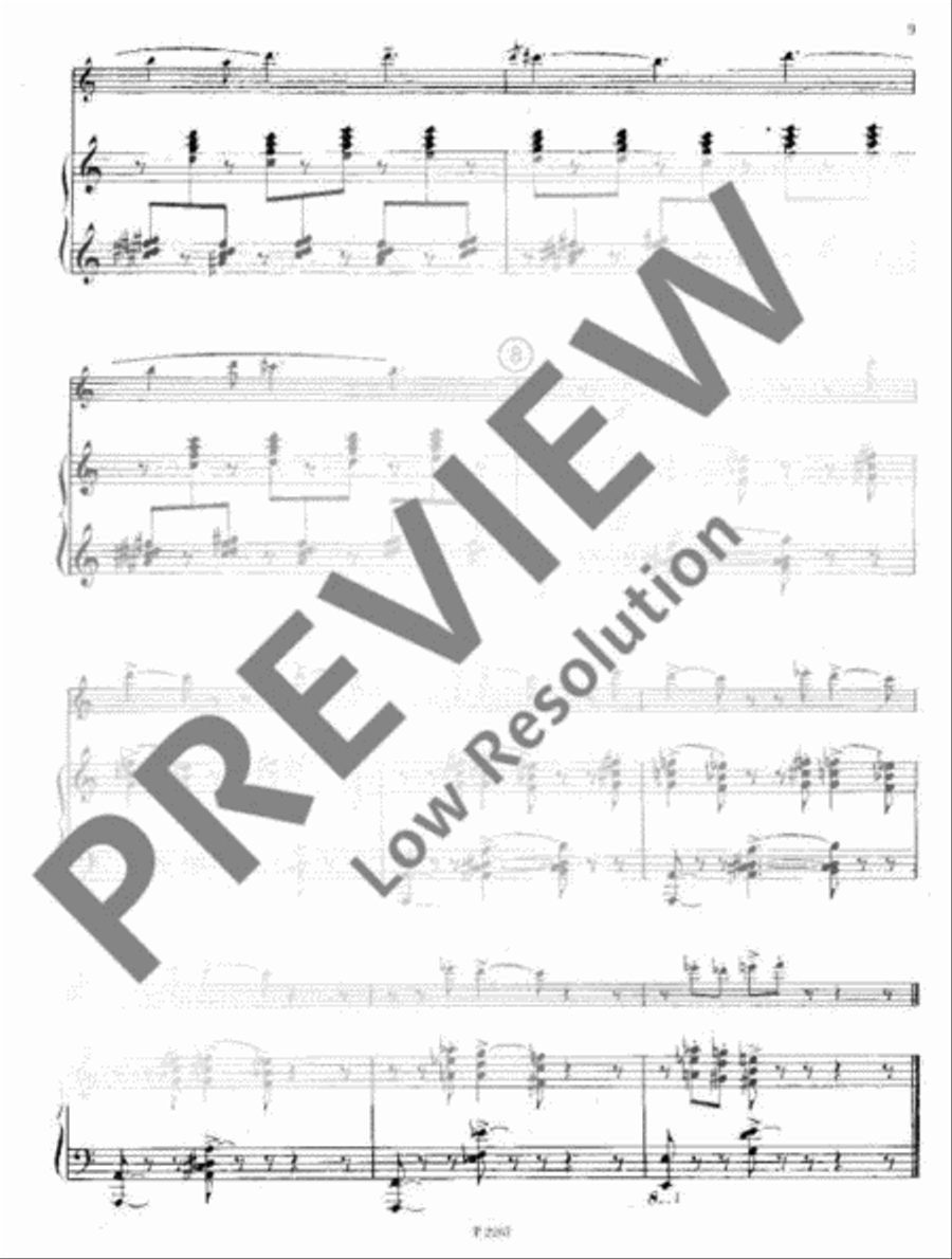 Suita Suita Clarinet Solo scores gallery preview page 10