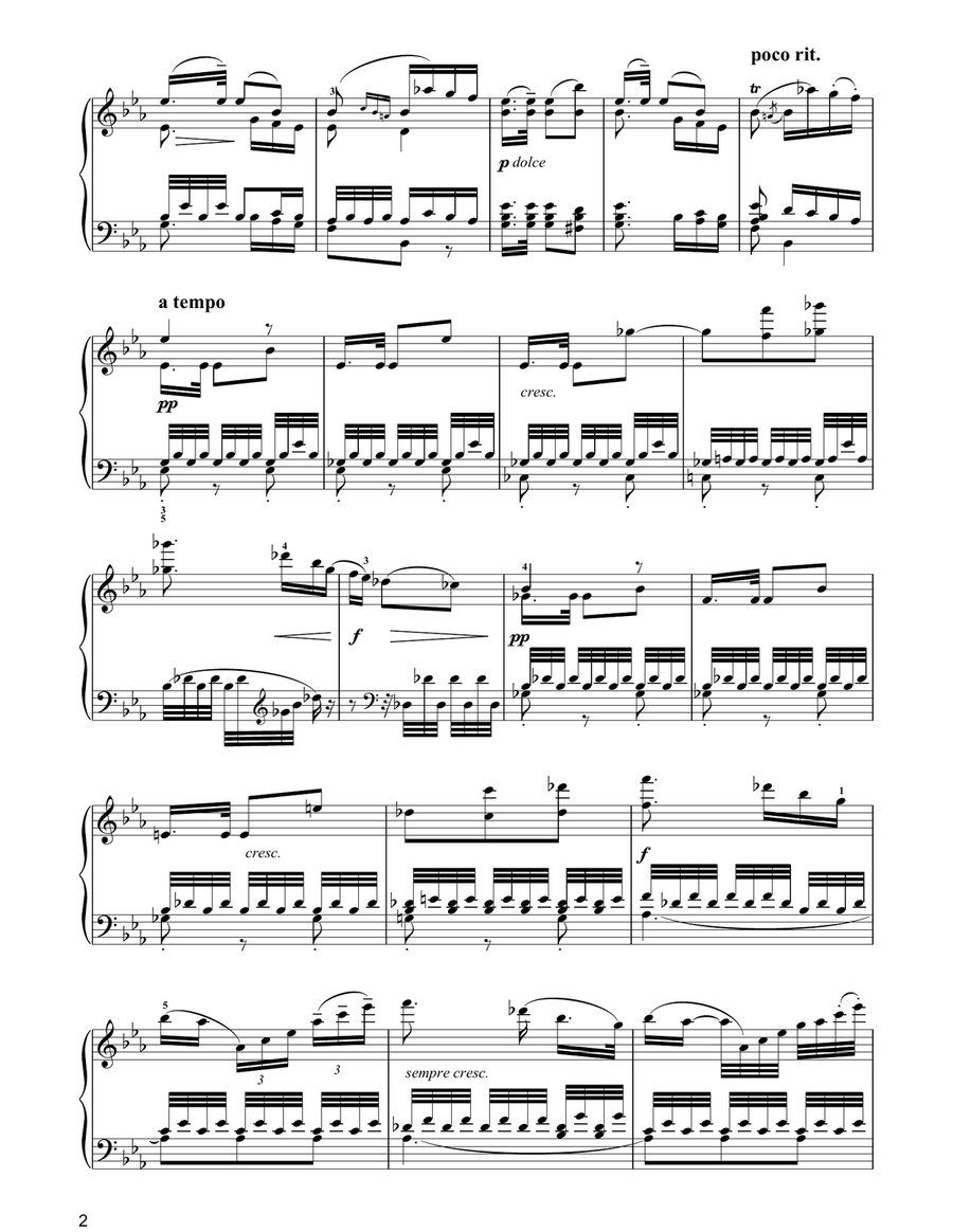 Violin Concerto No.1 In G Minor (2nd Movement) Violin Solo scores gallery preview page 2