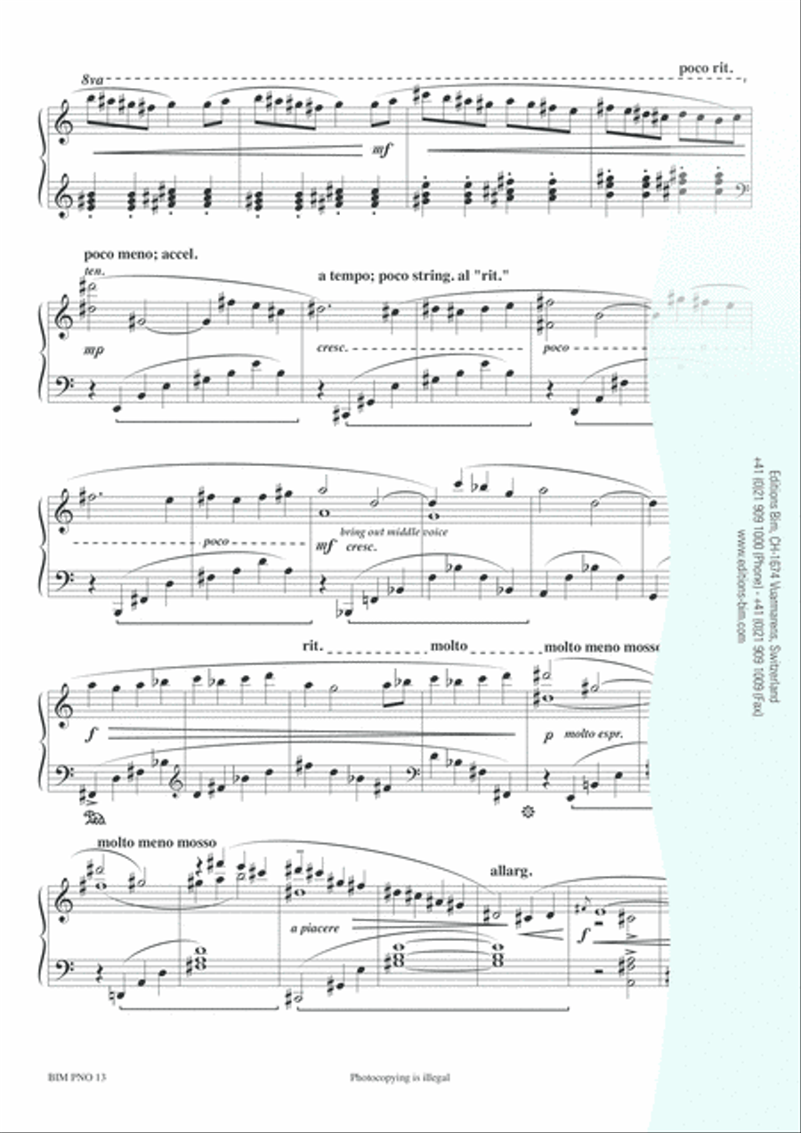 6 Bagatelles Piano Solo scores gallery preview page 11