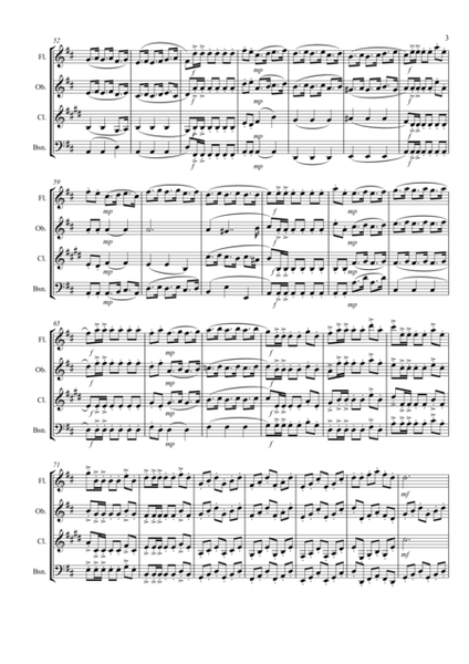 Handel - Royal Fireworks Music(Full) for Woodwind Quartet