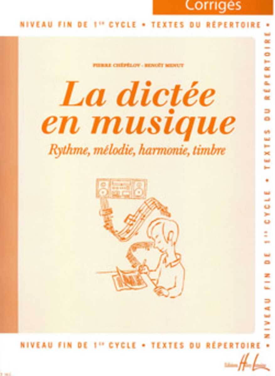 La dictee en musique - Volume 3 - corrige