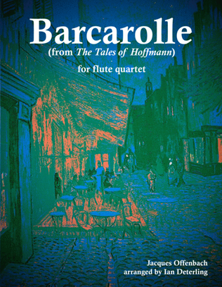Book cover for Barcarolle (for Flute Quartet)