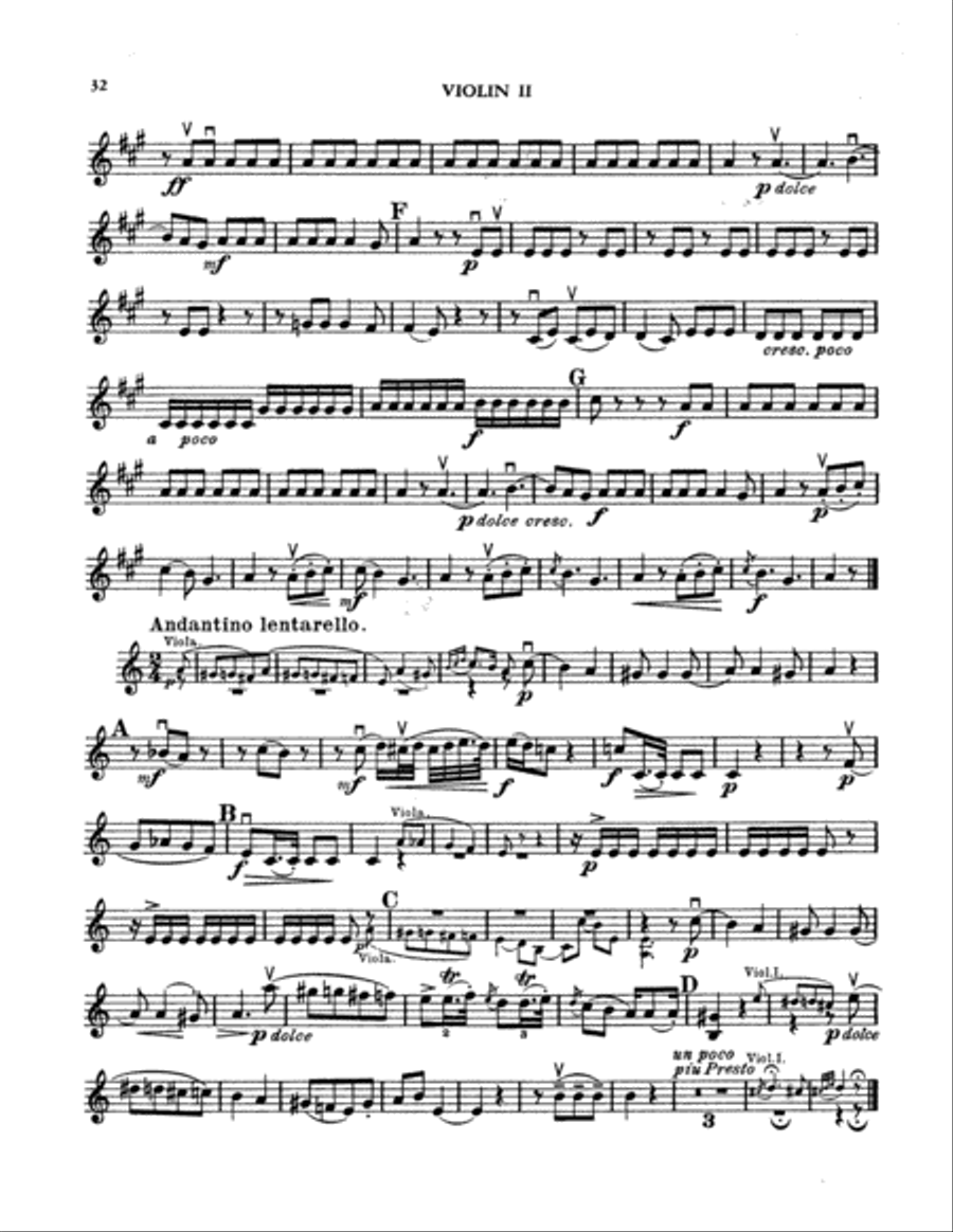 Boccherini: Nine Selected String Quartets String Quartet scores gallery preview page 2