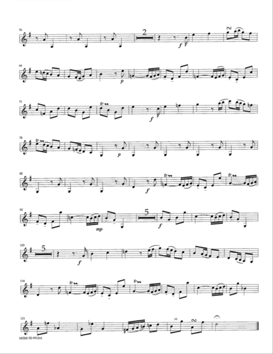 Laudamus Te We Praise You, God Choir scores gallery preview page 5