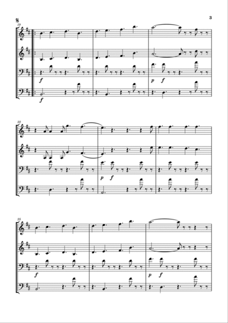 Can't Take Away Brass Ensemble scores gallery preview page 4