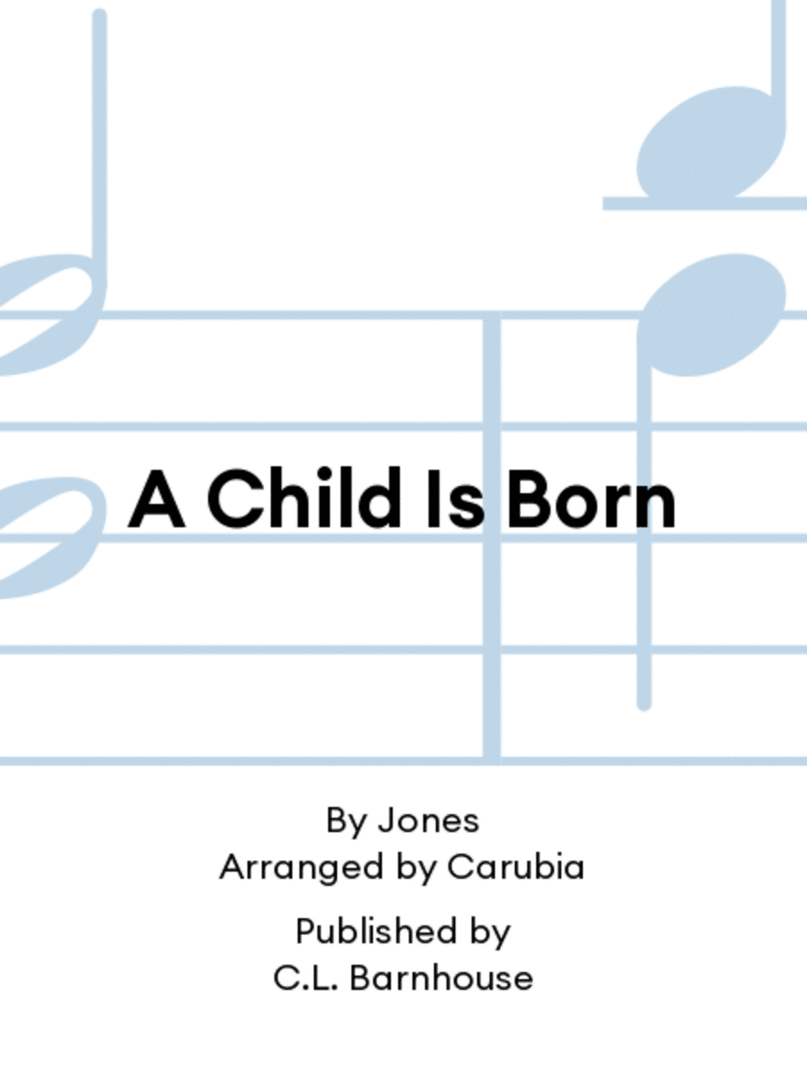 A Child Is Born A Child Is Born Jazz Ensemble scores gallery preview page 1