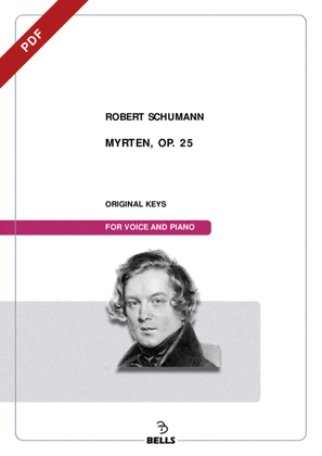 Book cover for Myrten, Op. 25