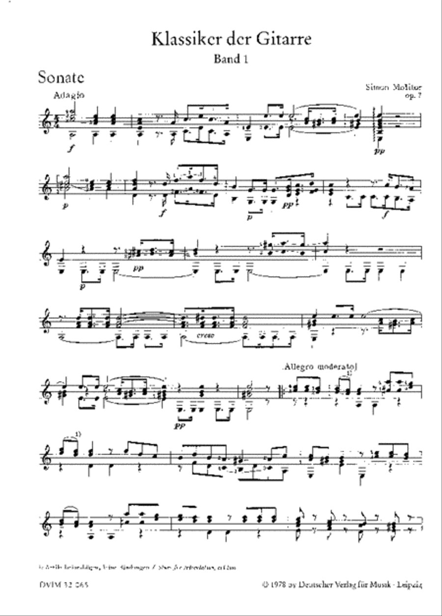 Classics of the Guitar Classical Guitar scores gallery preview page 2