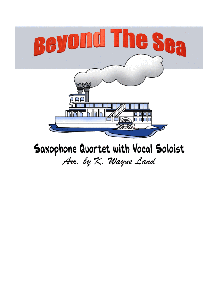Beyond The Sea Beyond The Sea Saxophone Quartet scores gallery preview page 1