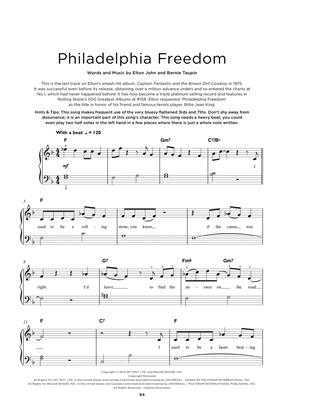Book cover for Philadelphia Freedom