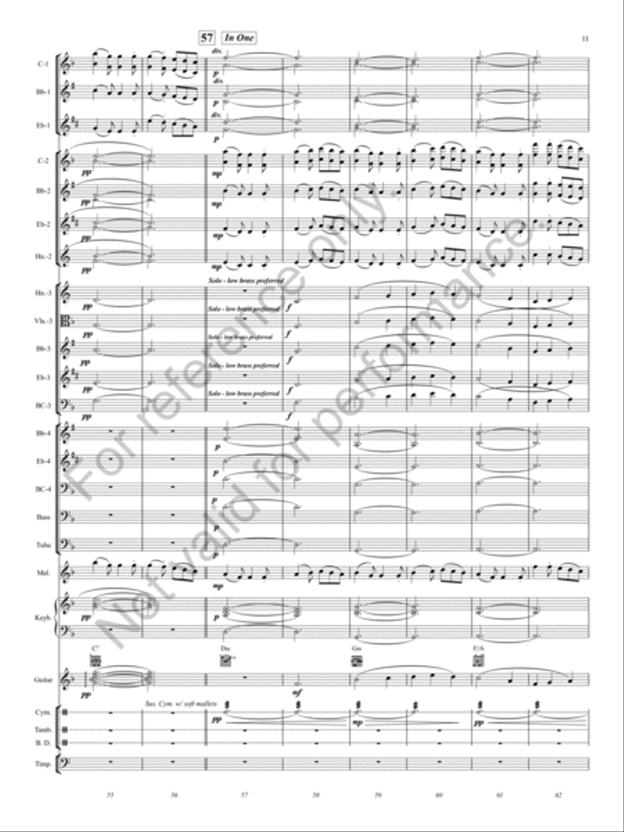 Fantasia on the Dargason (from Second Suite in F, Mvt. IV) Concert Band scores gallery preview page 10
