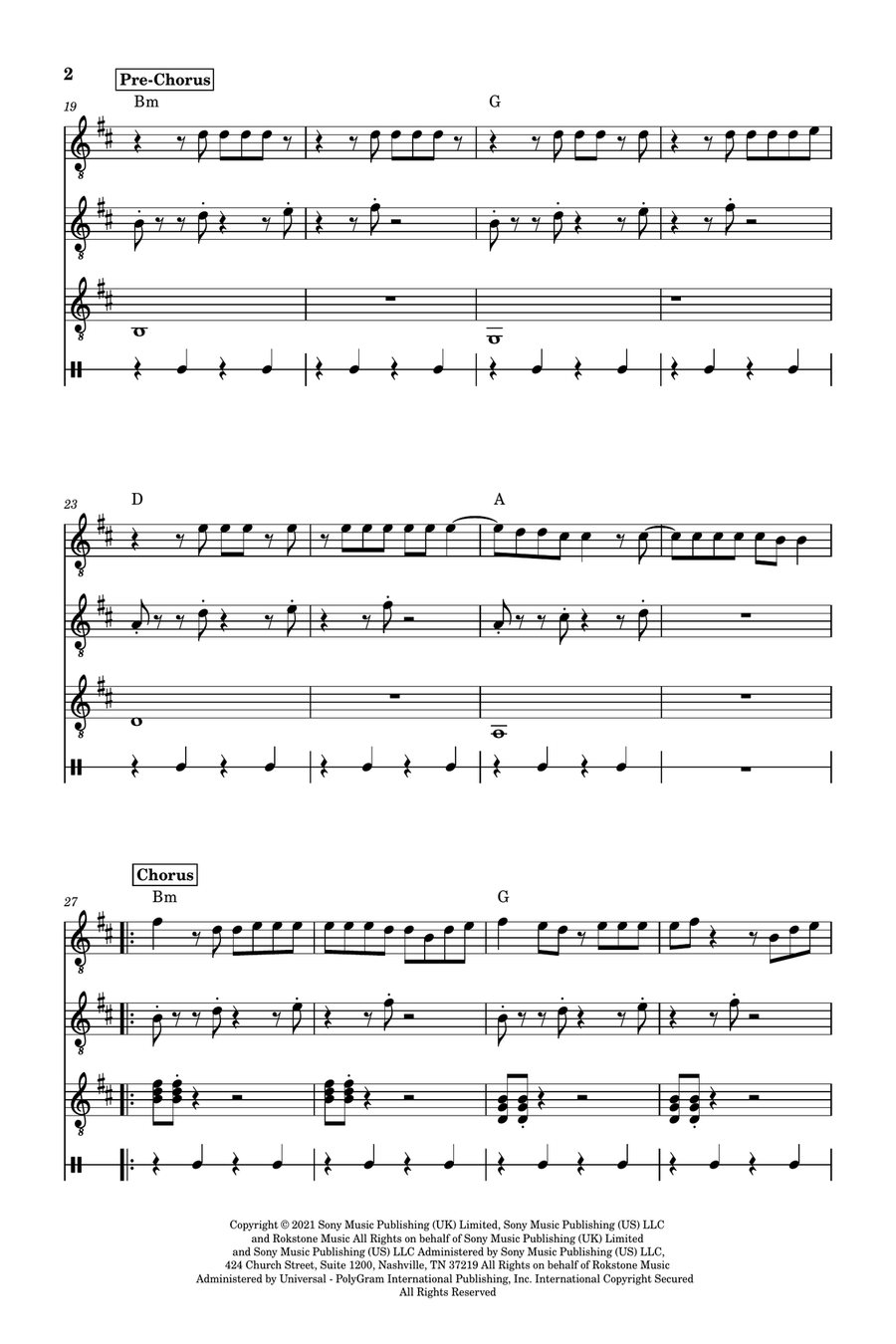 Shivers Guitar Ensemble scores gallery preview page 2