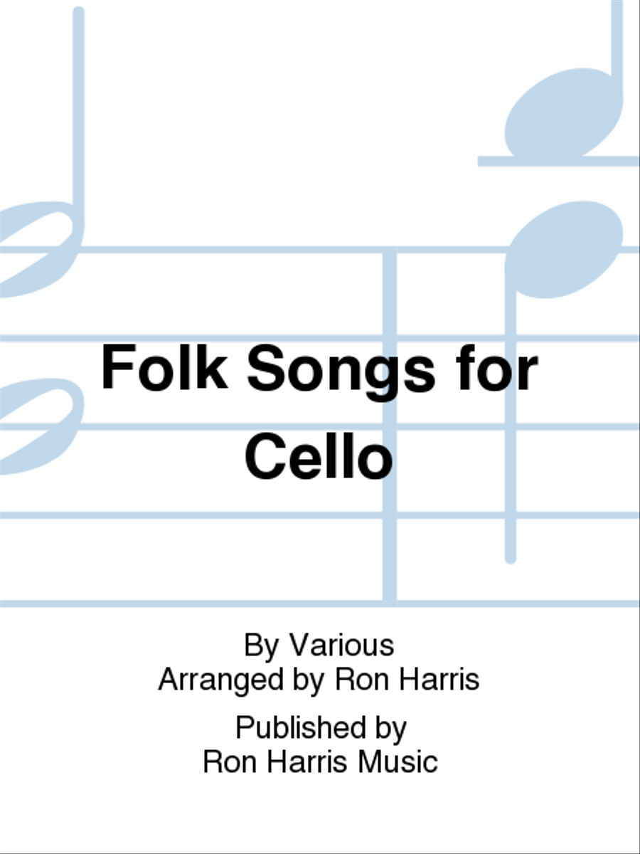 Folk Songs For Cello Piano scores gallery preview page 1