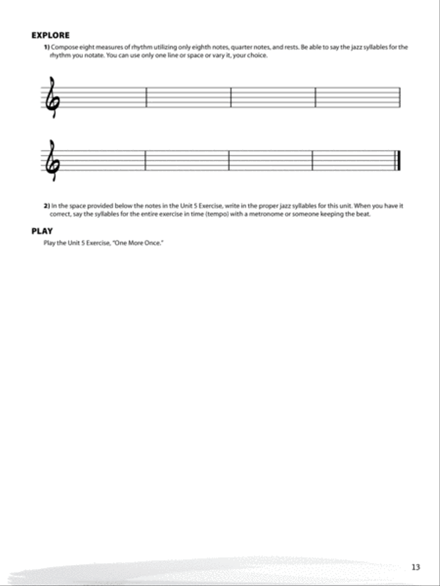 The Articulate Jazz Musician Jazz Ensemble scores gallery preview page 13