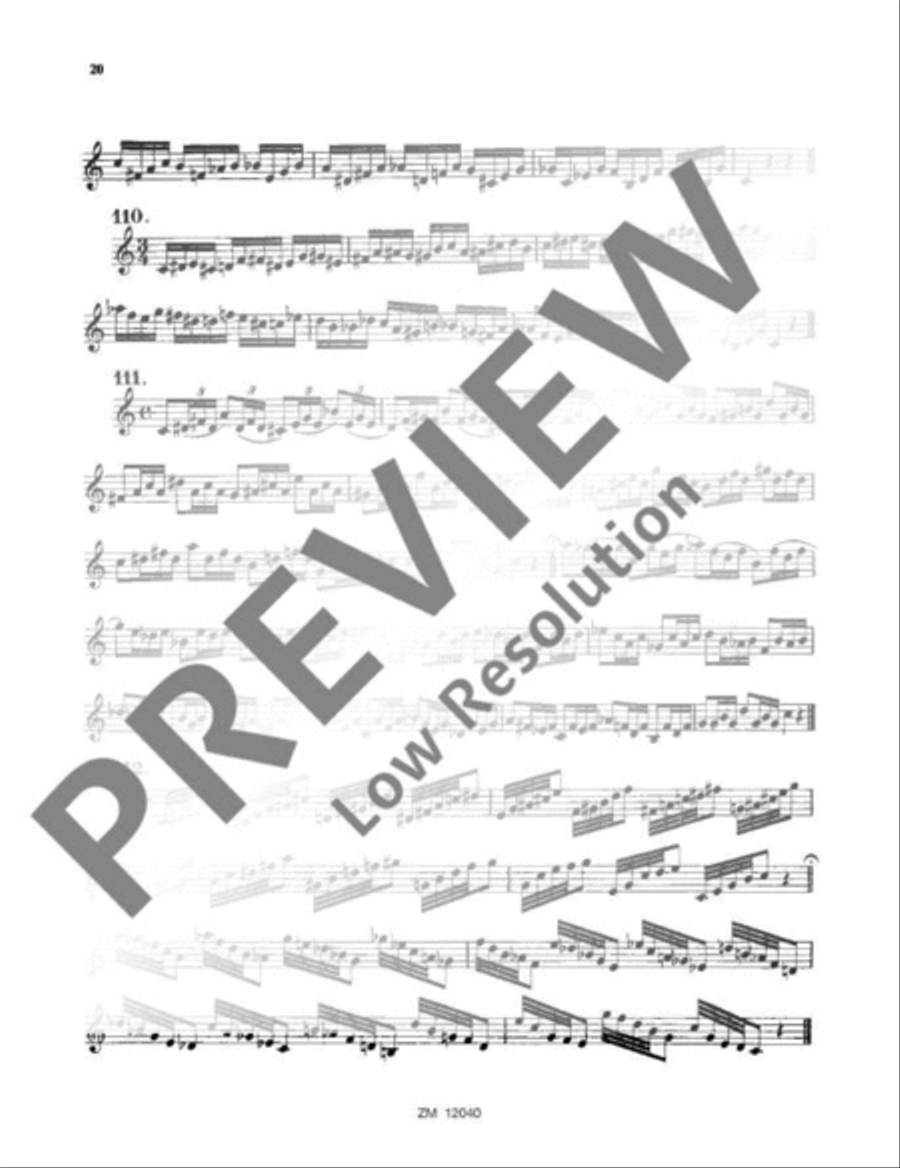 Daily Exercises Trumpet scores gallery preview page 21