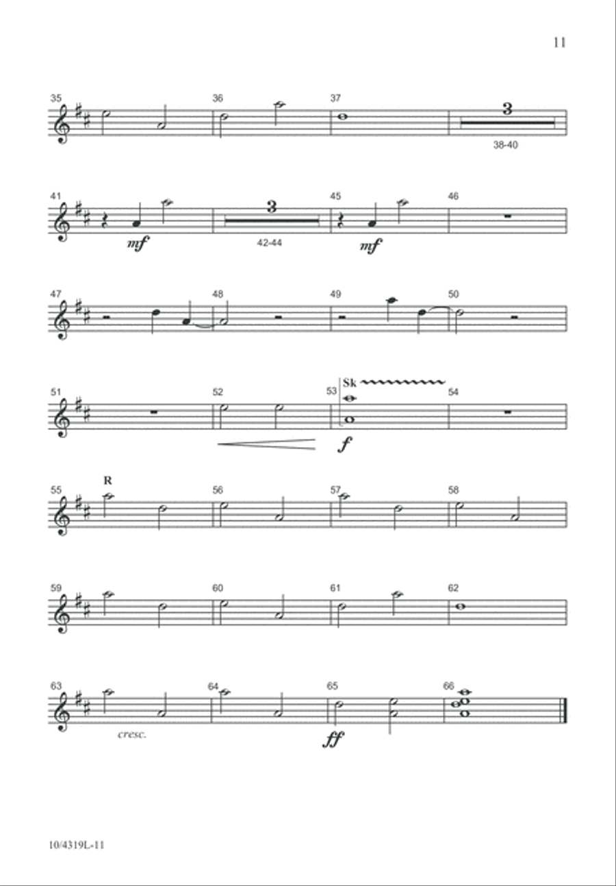 Hosanna! Unison Choir scores gallery preview page 11