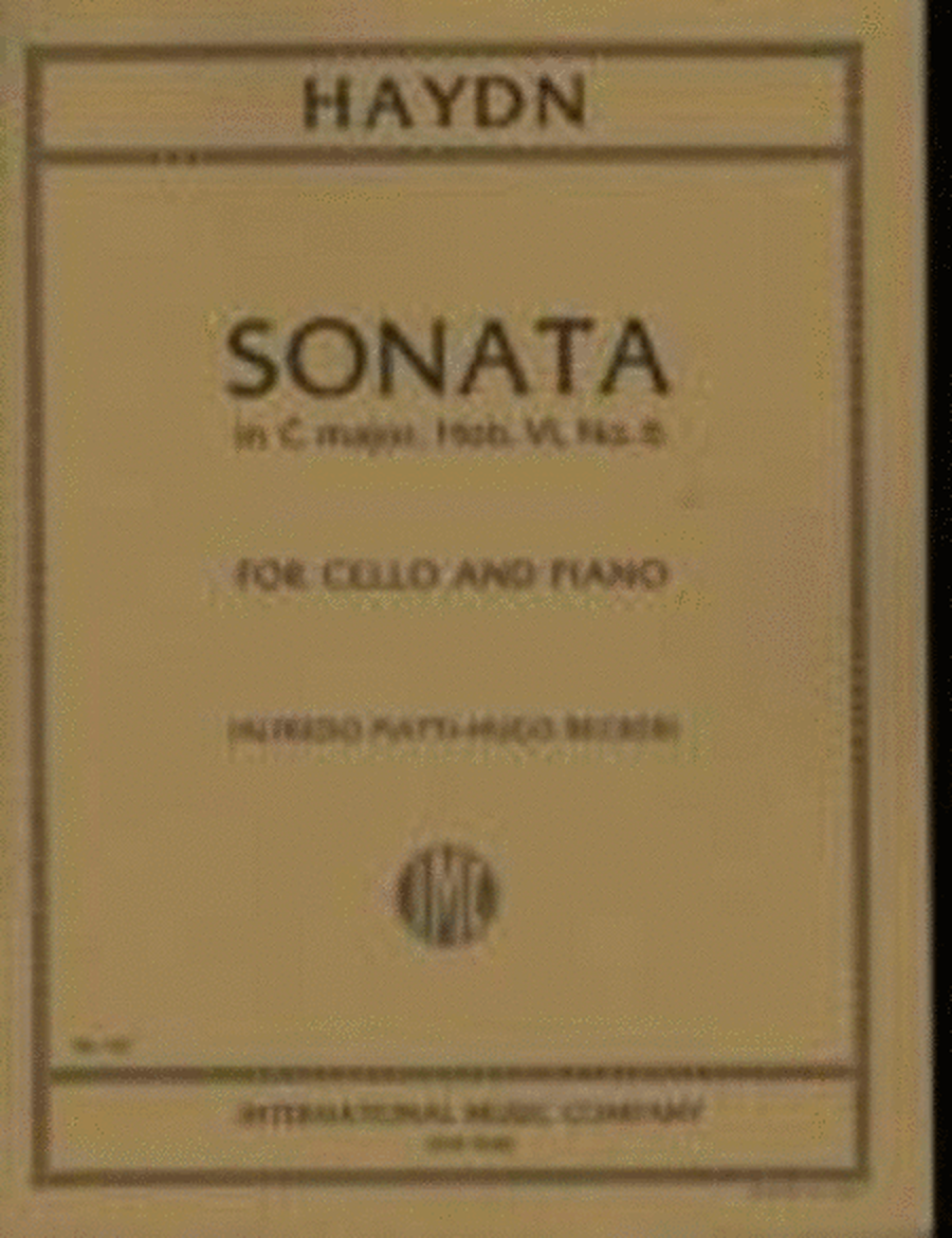 Sonata C Vlc Pno