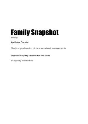 Book cover for Family Snapshot