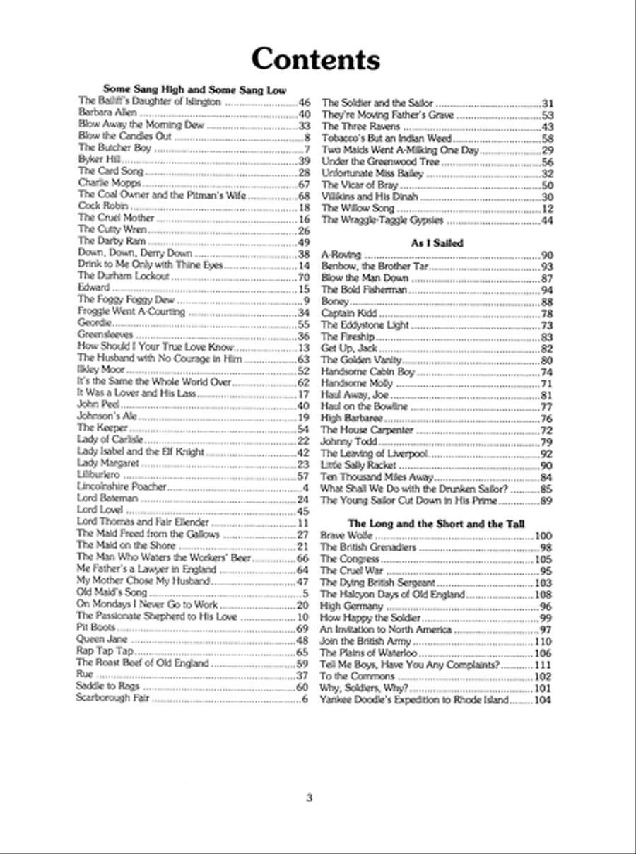 Songs of England Piano, Vocal scores gallery preview page 4