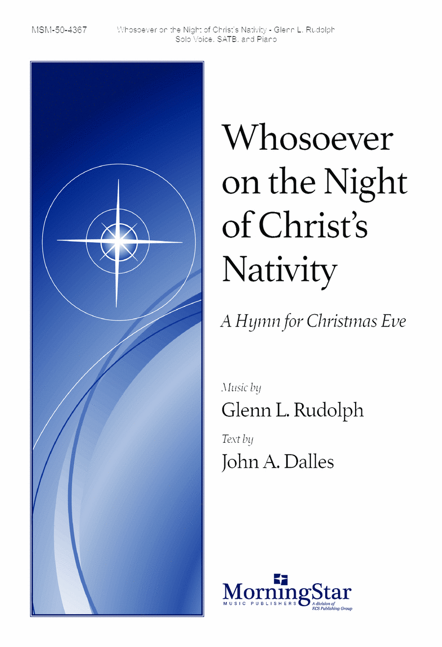 Whosoever on the Night of Christ's Nativity 4-Part scores gallery preview page 1