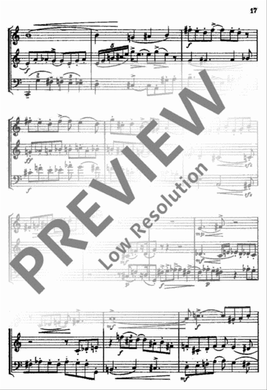 Divertissement Bassoon scores gallery preview page 18