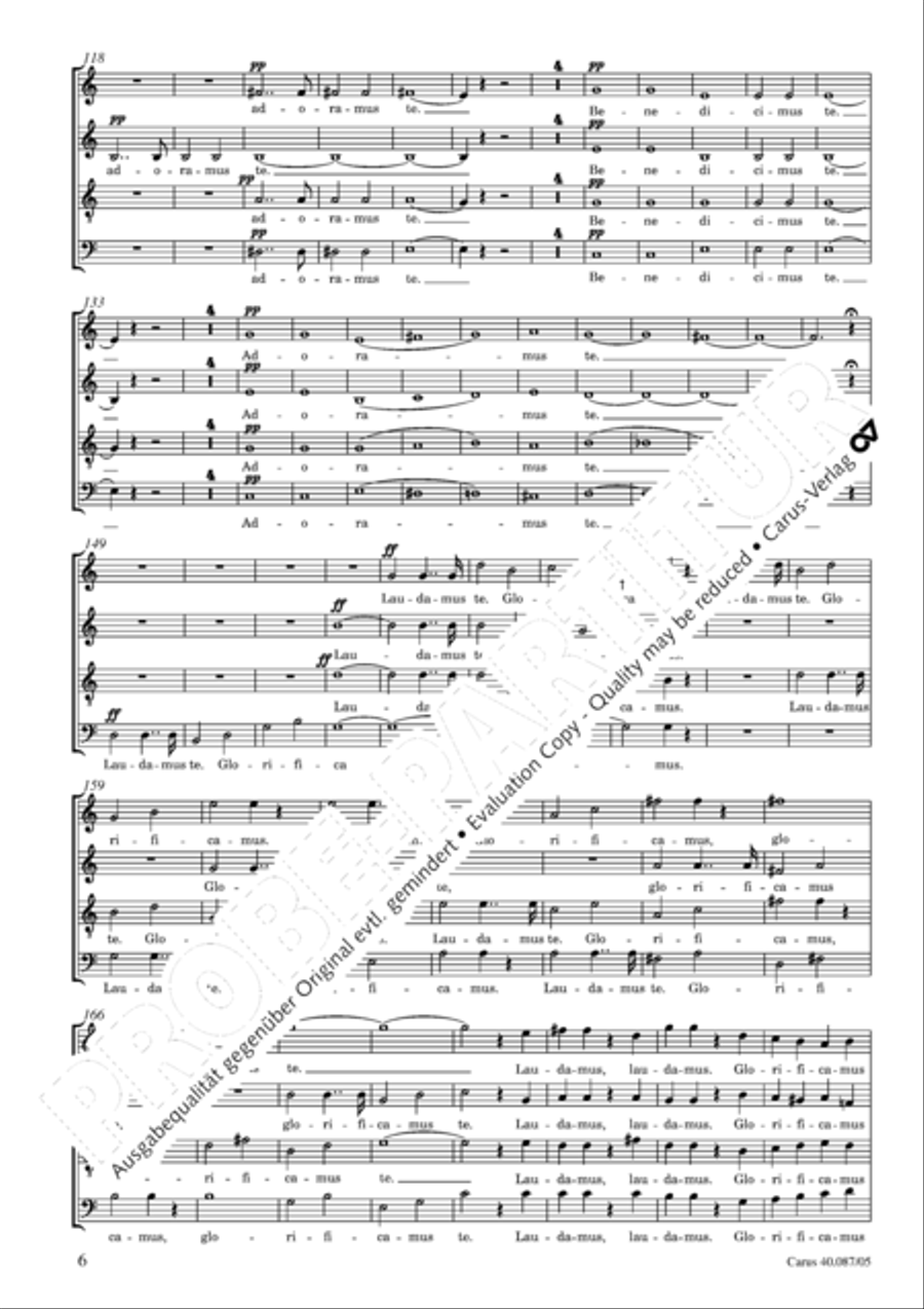 Messe solenelle in G 4-Part scores gallery preview page 7