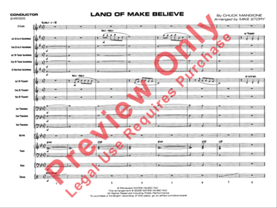 Land of Make Believe Jazz Ensemble scores gallery preview page 4