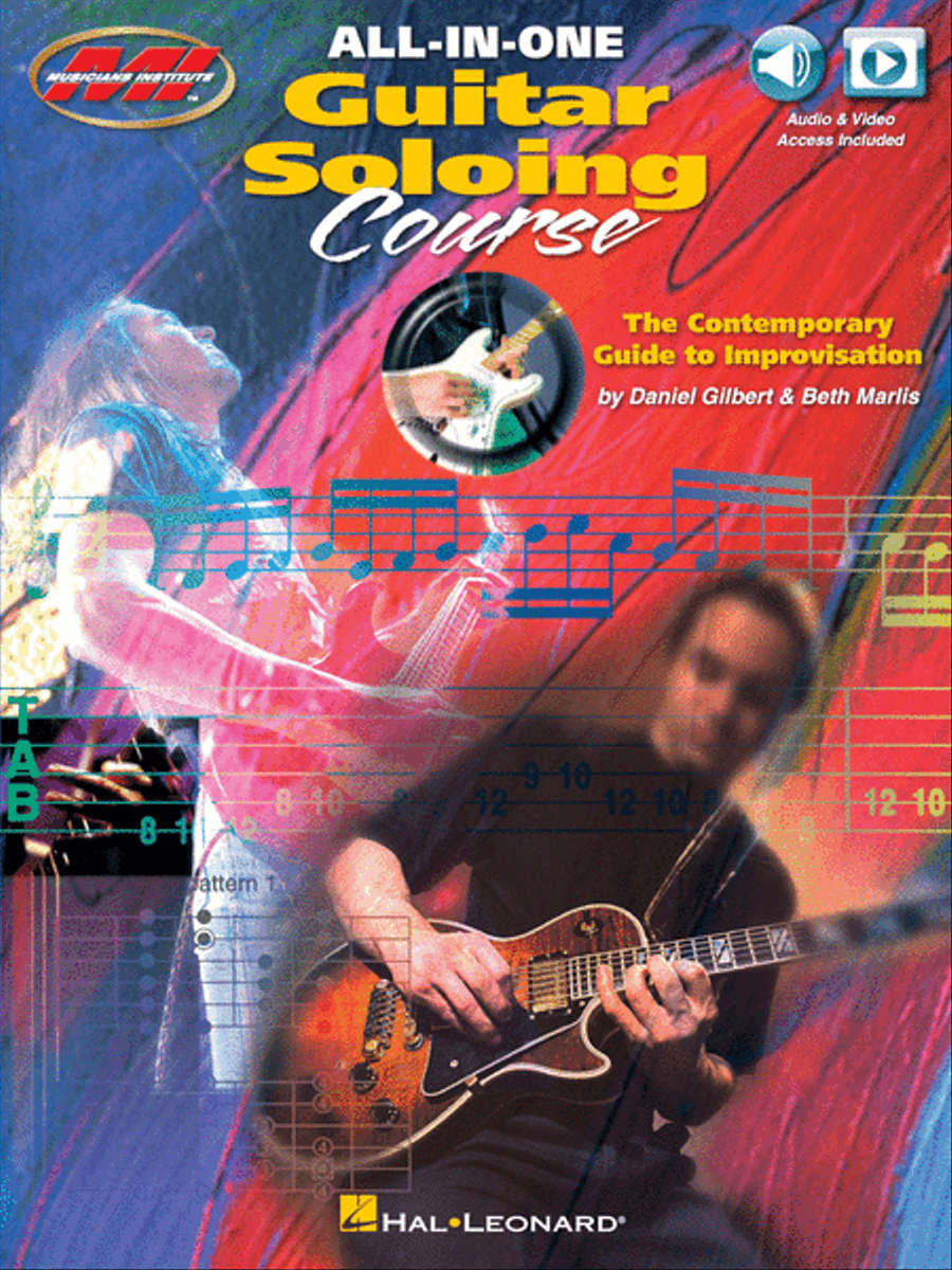 All-in-One Guitar Soloing Course Electric Guitar scores gallery preview page 1