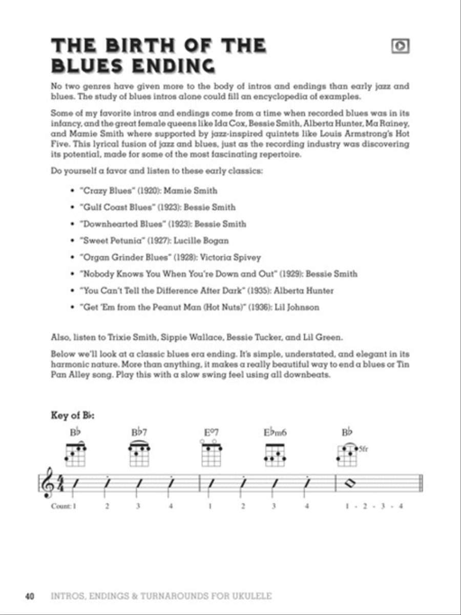 Intros, Endings & Turnarounds for Ukulele Ukulele scores gallery preview page 5