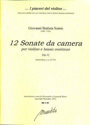 Sonate da camera [op.1](Amsterdam, [1717])
