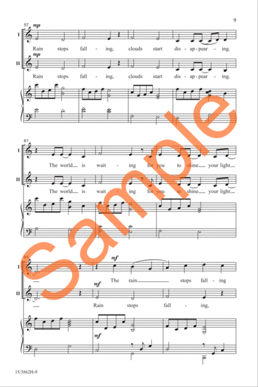 Make It Shine 2-Part scores gallery preview page 9