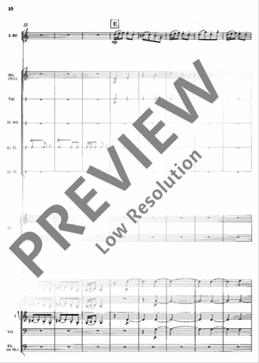 Baladă şi joc Baladă şi joc Orchestra scores gallery preview page 11