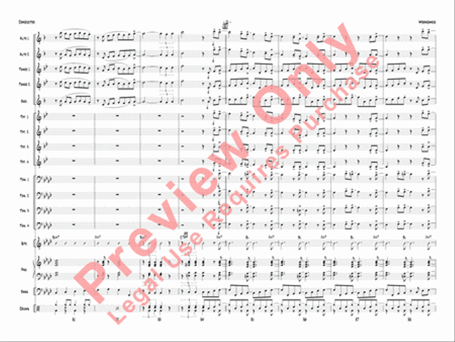 Moondance Jazz Ensemble scores gallery preview page 14