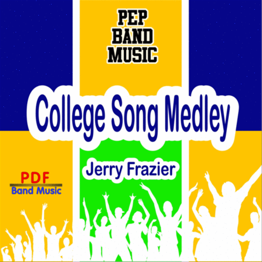 College Song Medley Concert Band scores gallery preview page 1