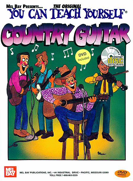 You Can Teach Yourself Country Guitar - Book CD DVD