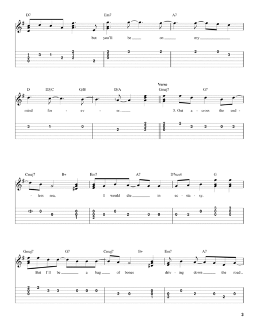 Don't Know Why Acoustic Guitar scores gallery preview page 3