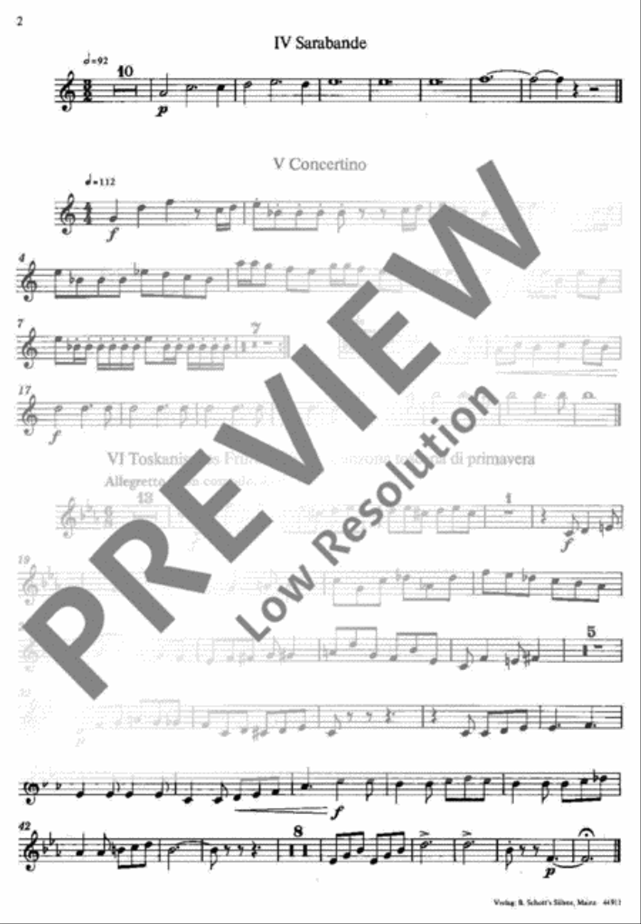 Pollicino Spielmusiken Tenor Recorder scores gallery preview page 3