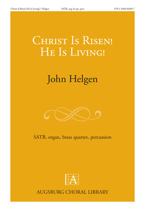 Book cover for Christ Is Risen! He Is Living!